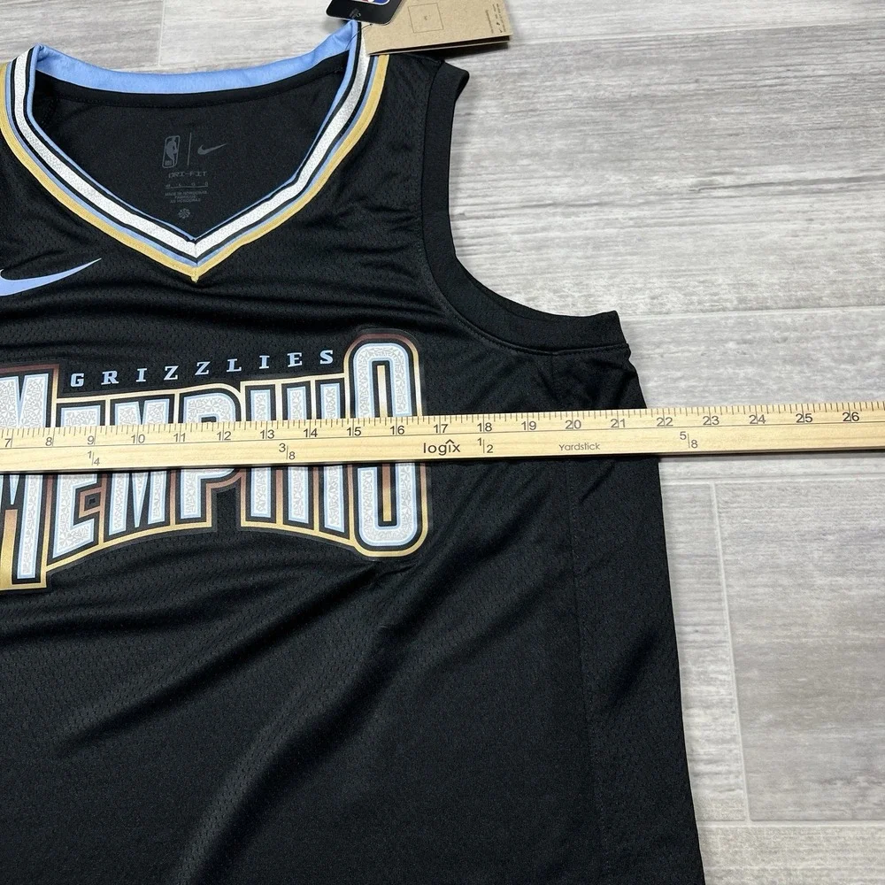 Memphis Grizzlies‎ Nike Dri-FIT City Edition Swingman 48 Large Black Jersey NEW
